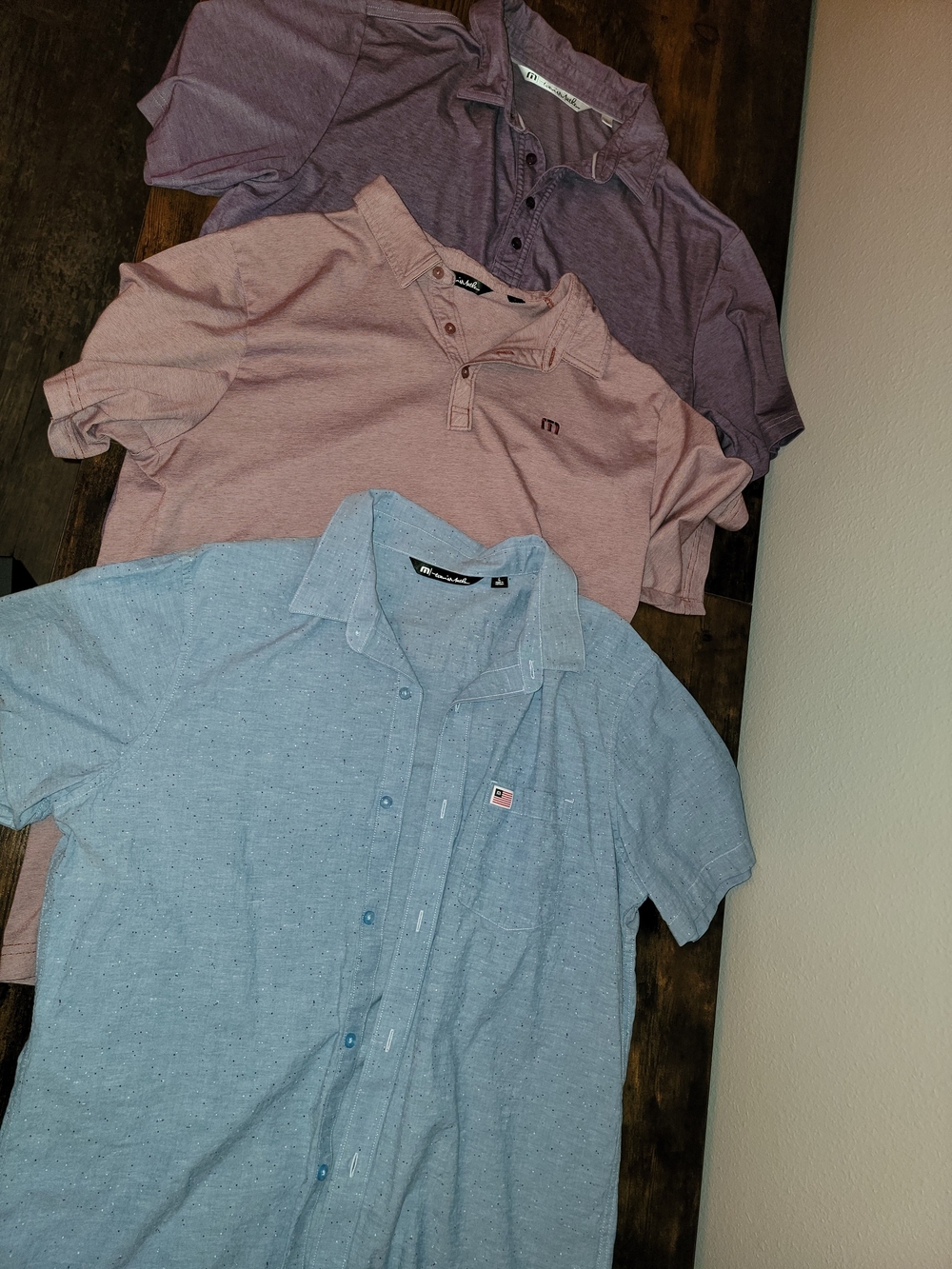 Travis Mathew Shirts (3) LOT